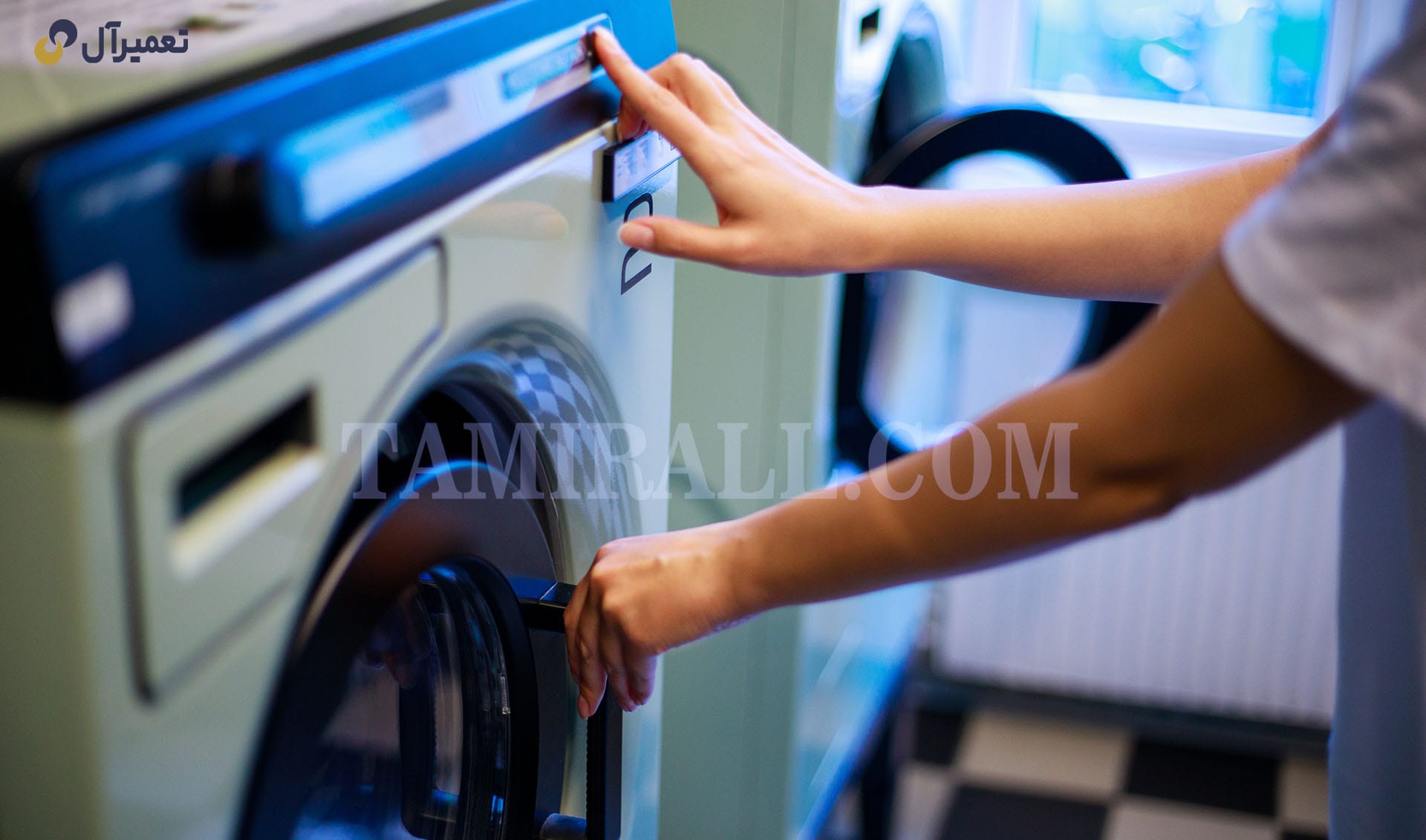 راهنمای استفاده ماشین لباسشویی ال جی