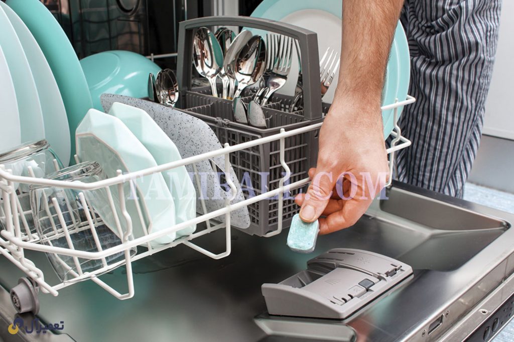 دلیل حل نشدن قرص ماشین ظرفشویی