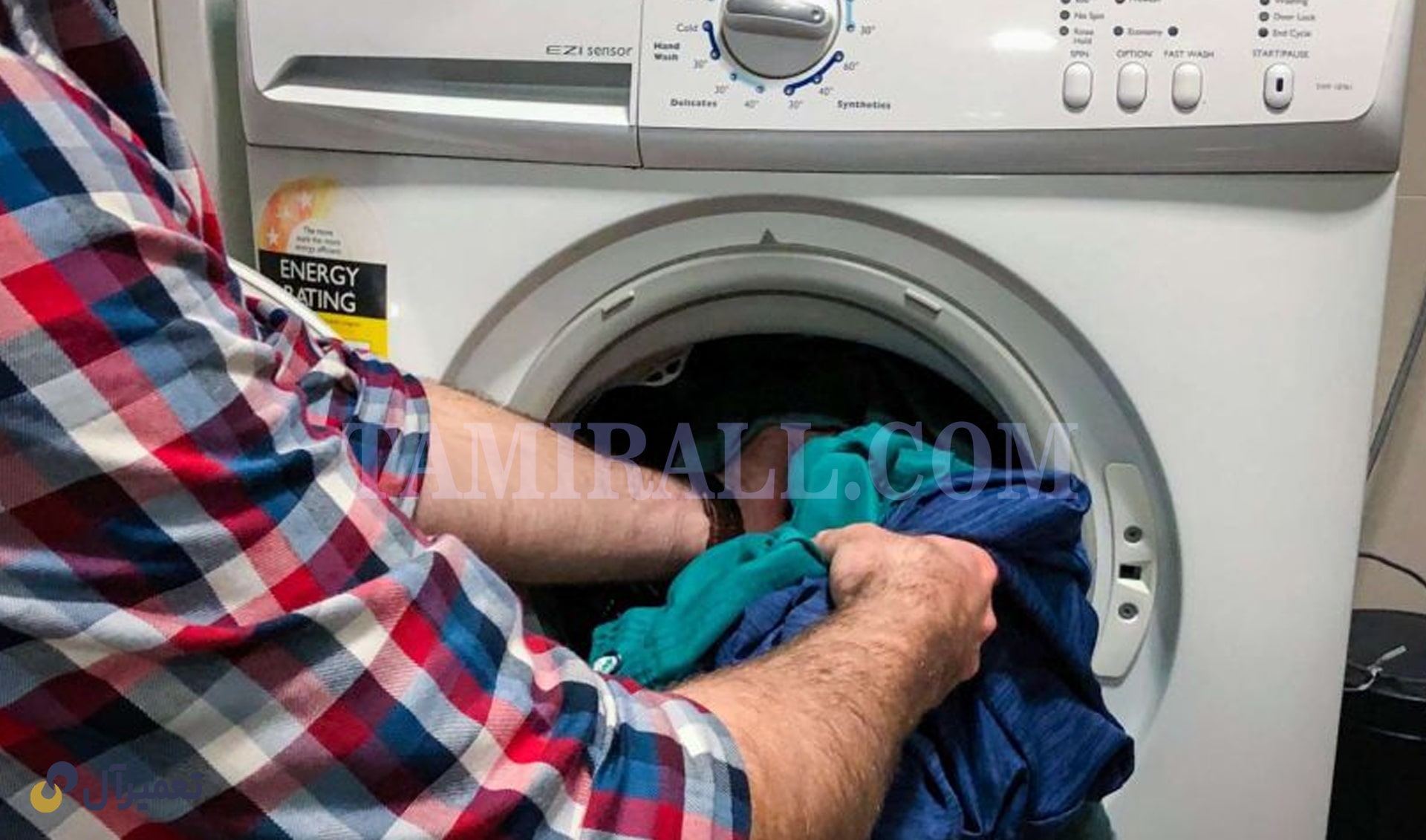 لباس زیاد در ماشین لباسشویی ، نمایندگی تعمیر لباسشویی اوشن در تهران